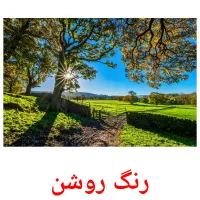 رنگ روشن bildekort
