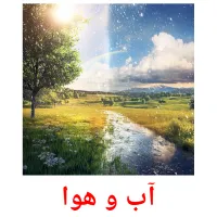 آب و هوا cartões com imagens