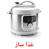 غذا ساز flashcards illustrate