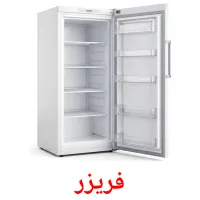 فریزر flashcards illustrate