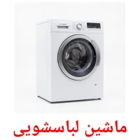 ماشین لباسشویی flashcards illustrate