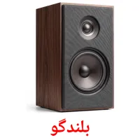 بلندگو flashcards illustrate