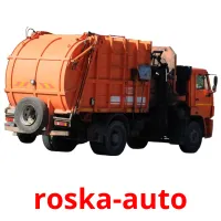 roska-auto Tarjetas didacticas