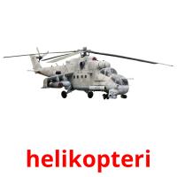 helikopteri picture flashcards