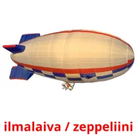 ilmalaiva / zeppeliini Tarjetas didacticas