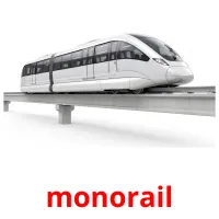 monorail ansichtkaarten
