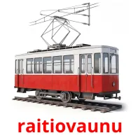 raitiovaunu ansichtkaarten