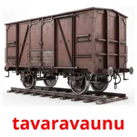 tavaravaunu ansichtkaarten