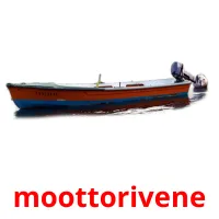 moottorivene Tarjetas didacticas