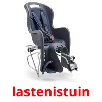 lastenistuin billedkort for børn med billeder