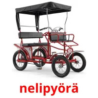 nelipyörä billedkort for børn med billeder