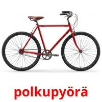 polkupyörä billedkort for børn med billeder