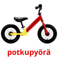 potkupyörä billedkort for børn med billeder