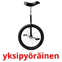 yksipyöräinen billedkort for børn med billeder