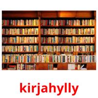 kirjahylly picture flashcards