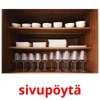 sivupöytä Tarjetas didacticas