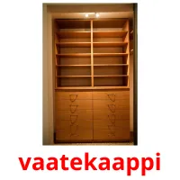 vaatekaappi Tarjetas didacticas