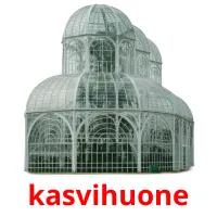 kasvihuone picture flashcards