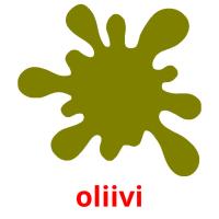 oliivi picture flashcards