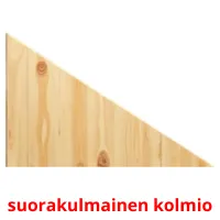 suorakulmainen kolmio ansichtkaarten