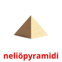neliöpyramidi picture flashcards
