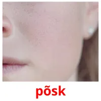 põsk cartões com imagens