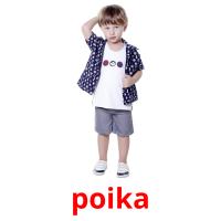 poika picture flashcards