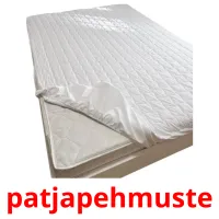 patjapehmuste picture flashcards