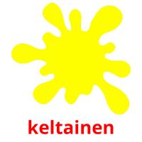 keltainen picture flashcards