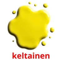 keltainen flashcards illustrate