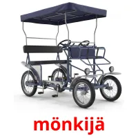 mönkijä billedkort for børn med billeder