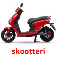 skootteri billedkort for børn med billeder