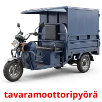 tavaramoottoripyörä billedkort for børn med billeder