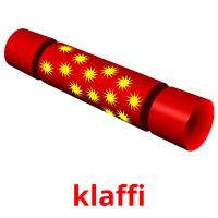 klaffi picture flashcards