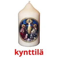 kynttilä picture flashcards