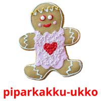 piparkakku-ukko flashcards illustrate