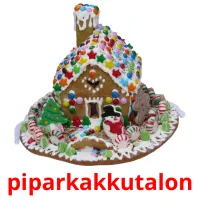 piparkakkutalon picture flashcards