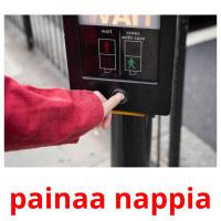 painaa nappia picture flashcards