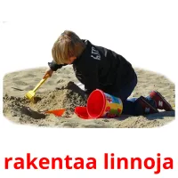 rakentaa linnoja ansichtkaarten