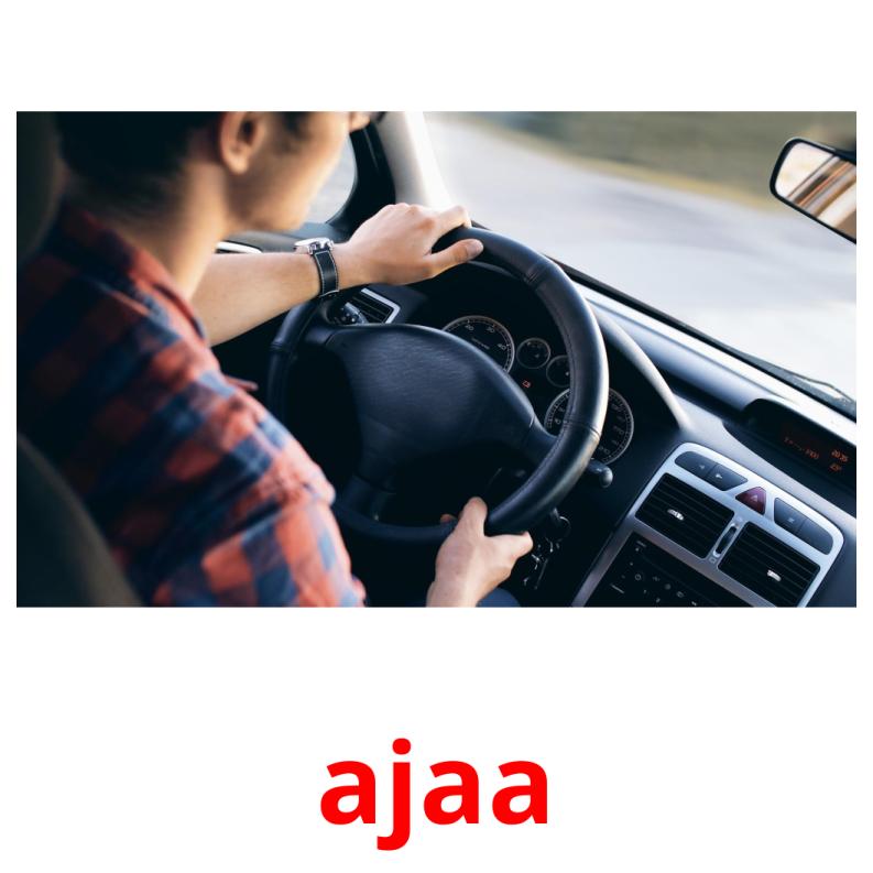 ajaa picture flashcards