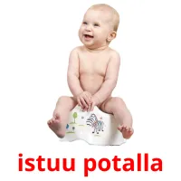 istuu potalla picture flashcards