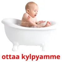 ottaa kylpyamme picture flashcards