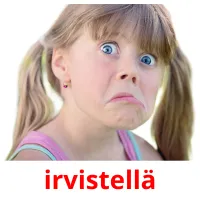 irvistellä Tarjetas didacticas