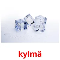 kylmä Tarjetas didacticas