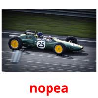 nopea picture flashcards