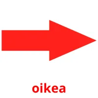 oikea Tarjetas didacticas