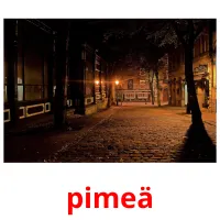 pimeä Tarjetas didacticas