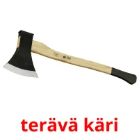 terävä käri Tarjetas didacticas