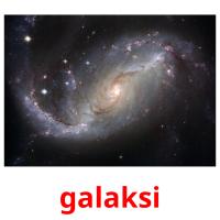 galaksi flashcards illustrate