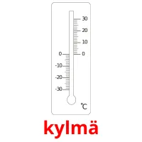 kylmä picture flashcards